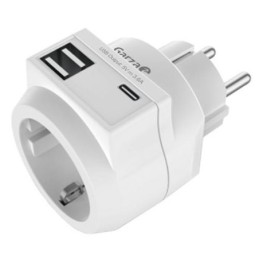 ENCHUFE ADAPTARDOR CON 2...